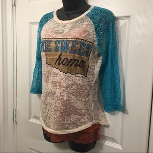 Southern Grace “Home Sweet Home (Oklahoma)” Tee